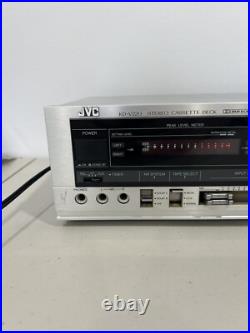 JVC KD-V220J Vintage Stereo Tape Cassette Deck Recorder Tested Works
