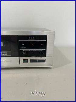 JVC KD-V220J Vintage Stereo Tape Cassette Deck Recorder Tested Works