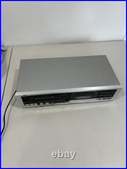 JVC KD-V220J Vintage Stereo Tape Cassette Deck Recorder Tested Works