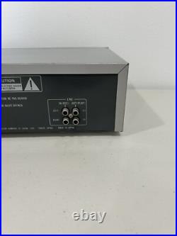 JVC KD-V220J Vintage Stereo Tape Cassette Deck Recorder Tested Works