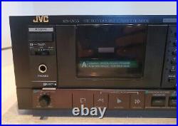 JVC KD-W55XJ ANRS Stereo Dual Head Cassette-Recording/Playing Deck Vintage A30