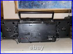 JVC PC-V77 Dual Cassette Boombox. Rare Vintage! MINT