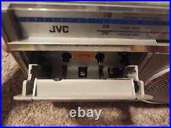 JVC RC-250JW Vintage Radio Cassette Recorder Tested