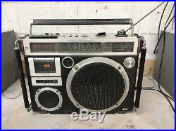 JVC RC-550 Super Rare Vintage Cassette Recorder Boombox. Late 70s Early 80s