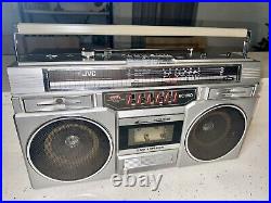 JVC RC-680J AM FM Radio Cassette Recorder Boombox 80s 90s Vintage Needs Repair JVC RC-680J AM FM Radio Cassette Recorder Boombox 80s 90s Vintage Needs Repair
