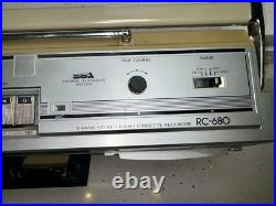 JVC RC-680J AM FM Radio Cassette Recorder Boombox 80s 90s Vintage Needs Repair JVC RC-680J AM FM Radio Cassette Recorder Boombox 80s 90s Vintage Needs Repair