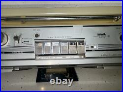 JVC RC-680J AM FM Radio Cassette Recorder Boombox 80s 90s Vintage Needs Repair JVC RC-680J AM FM Radio Cassette Recorder Boombox 80s 90s Vintage Needs Repair