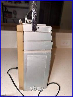 JVC RC-680J AM FM Radio Cassette Recorder Boombox 80s 90s Vintage Needs Repair JVC RC-680J AM FM Radio Cassette Recorder Boombox 80s 90s Vintage Needs Repair
