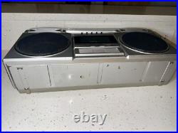 JVC RC-680J AM FM Radio Cassette Recorder Boombox 80s 90s Vintage Needs Repair JVC RC-680J AM FM Radio Cassette Recorder Boombox 80s 90s Vintage Needs Repair