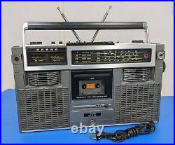 JVC RC 727JW Boombox Stereo Radio Cassette Recorder Japan Vintage