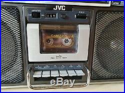 JVC RC-838JW Mark ll Vintage Boombox Cassette Recorder Ghettoblaster