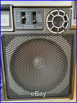 JVC RC-838JW Mark ll Vintage Boombox Cassette Recorder Ghettoblaster