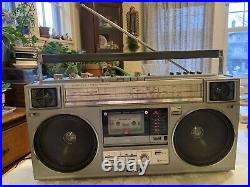 JVC RC-M50JW Stereo Radio Cassette Recorder Portable Vintage Boombox