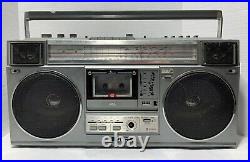 JVC RC-M50JW Stereo Radio Cassette Recorder Portable Vintage Boombox Working