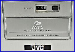 JVC RC-M70C 1980's Vintage Boom Box Stereo Radio Cassette Recorder
