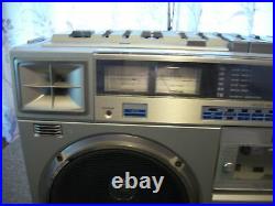 JVC RC M70JW Boombox Stereo Radio Cassette Recorder Japan Vintage Radio works