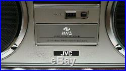 JVC RC-M70JW Vintage Boombox (ghetto blaster, radio, cassette player, recorder)