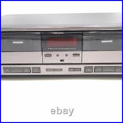JVC Vintage TD-W205 Stereo Double Cassette Deck Recorder Dolby B-C
