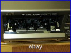 JVC vintage TD-W7SD Stereo Double Cassette Tape Deck Player Recorder NEW