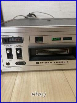Junk National Panasonic 8-track Cassette Tape Recorder RS-855U Vintage Japan F/S