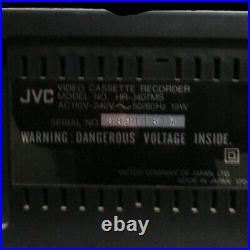 Jvc HR-j407MS Recorder Editor Cassette Vintage Black Accessories included Remote