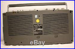 Jvc Rc-m50jw Stereo Radio Cassette Recorder Portable Boombox Vintage