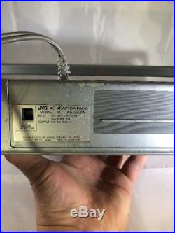 Jvc Stereo Radio Cassette Recorder Rc-s5jw Vintage