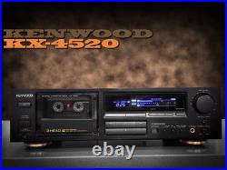 KENWOOD KX-4520? RaRe? Vintage 3-Head Stereo Cassette Deck