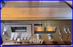 Kenwood KX-830 Vintage Stereo Cassette Deck Serviced New Belt Tested Japan