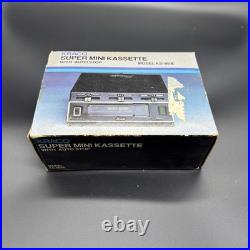 Kraco Super Mini Cassette Player KS-960E Auto Stop Vintage Audio