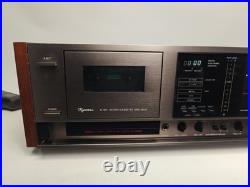 Kyocera D-801 Vintage Cassette Deck with original box Tested and working