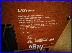 LXI Series Stereo Amp EQ Cassette TurnTable Record Player CD Radio Vintage 1980s