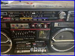 Lasonic 975 Vintage Boombox New Recording Cassette 2 New Garth Brook Never Open