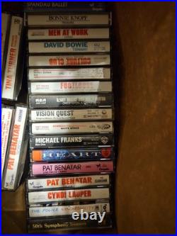 Lot of 24 Vintage Cassette Tapes
