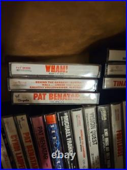 Lot of 24 Vintage Cassette Tapes