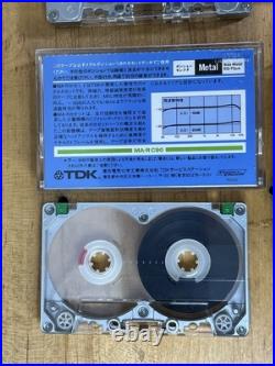 Lot of 4 TDK MA-R C90 Metal Alloy Cassette Tapes VTG 90 Min Used Lot of 4 TDK MA-R C90 Metal Alloy Cassette Tapes VTG 90 Min Used