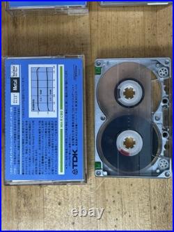 Lot of 4 TDK MA-R C90 Metal Alloy Cassette Tapes VTG 90 Min Used Lot of 4 TDK MA-R C90 Metal Alloy Cassette Tapes VTG 90 Min Used