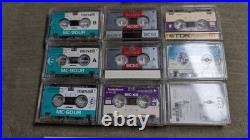 Lot of Vintage GE AVR Model 3-5376 & Olympus DVR DS-40 and 9 mini cassettes