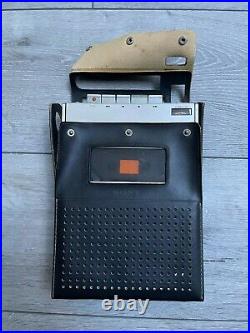 Lot of Vintage Portable Cassette Recorders Marantz PMD221, Panasonic, Sony & Mic
