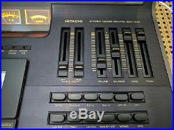 MEGA RARE Vintage Hitachi SDT-400 Hi Fi, Tuner, Record Turntable, Cassette, Receiver