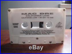 Mac. Dre. Strictly Business Records Cassette tape. 80's. WOW RARE. VINTAGE HIP HOP