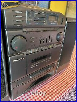Magnavox AZ9510 Turbo Bass Radio/Cassette Recorder Boombox-VINTAGE RARE