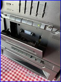 Magnavox AZ9510 Turbo Bass Radio/Cassette Recorder Boombox-VINTAGE RARE