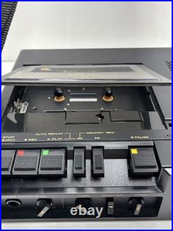 Marantz PMD222 Portable Cassette Recorder Vintage With Ac Adapter