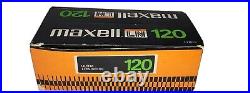 Maxell LN 120 cassette new sealed Vintage 12 cassettes