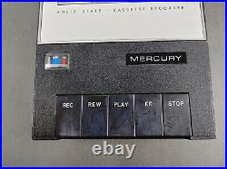 Mercury Solid State Cassette Recorder Tested & Working Vintage Retro Made Japan
