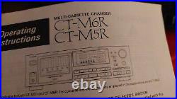 Multi Cassette Changer Pioneer CT-M5R 6 Cassette Recorder Vintage WORKS