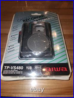 NEW Aiwa Model TP-VS480 Vintage Cassette Recorder Voice Sensor Recording SEALED
