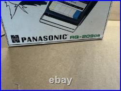 NEW Rare Vintage Panasonic RQ-209dS Portable Cassette Tape Recorder Player