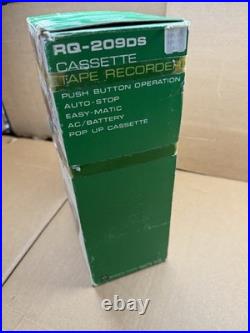 NEW Rare Vintage Panasonic RQ-209dS Portable Cassette Tape Recorder Player